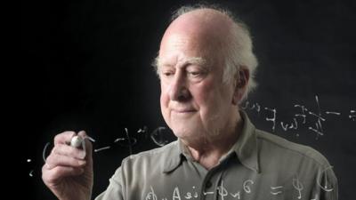 Peter Higgs (c) Cern/Science Photo Library