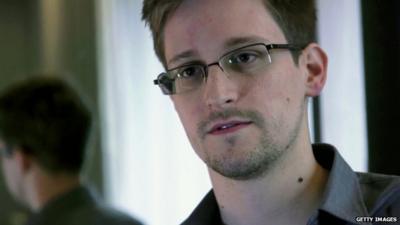 American intelligence analyst Edward Snowden