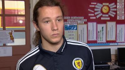 Scotland U21 forward Stevie May