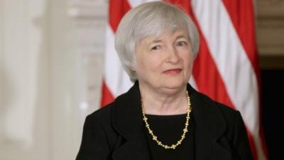 Janet Yellen listens as U.S. President Barack Obama speaks during a press conference to nominate her to head the Federal Reserve in the State Dining Room at the White House on October 9,