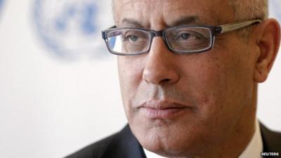 Libyan Prime Minister Ali Zeidan