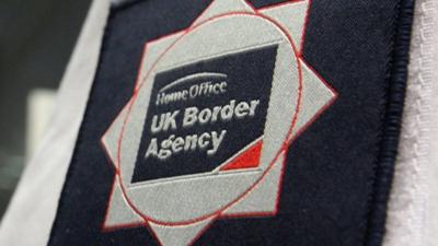 UK Border Agency badge