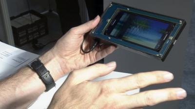 Controlling a tablet by hand gestures