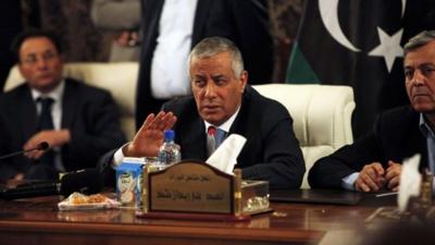 Libya's Prime Minister Ali Zeidan