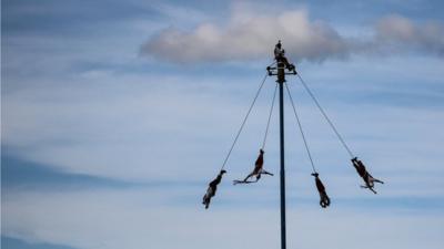 The Dance of the Flyers or Voladores