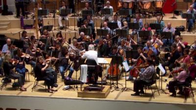 BBC Scottish Symphony Orchestra perform the Queen's Baton Relay theme