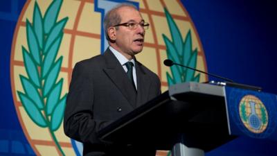 Director General of the OPCW Ahmet Uzumcu