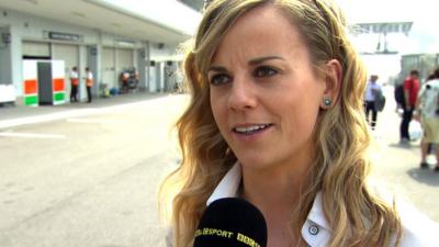 Williams reserve driver Susie Wolff discusses the death of Maria De Villota