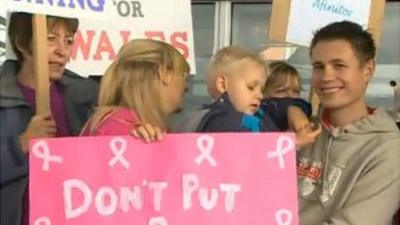 Rally at Senedd