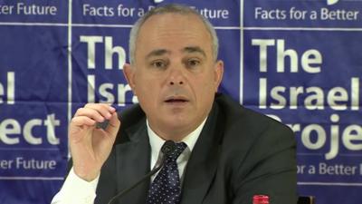 Israeli Minister of Strategic Affairs, Yuval Steinitz