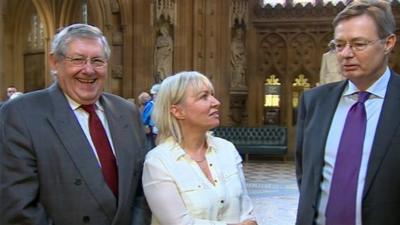 Brian Binley, Nadine Dorries and Gary Streeter