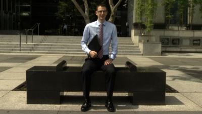 Chris Gill, expat in Singapore