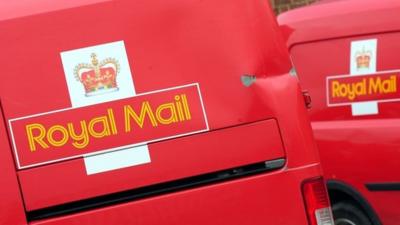 Royal Mail vans