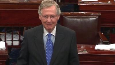 Republican Senate Minority Leader Mitch McConnell