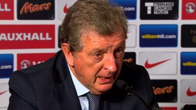 England boss Roy Hodgson