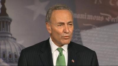 Senator Chuck Schumer on 16 October 2013