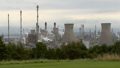 Grangemouth oil refinery