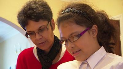 Judith Healy and her daughter