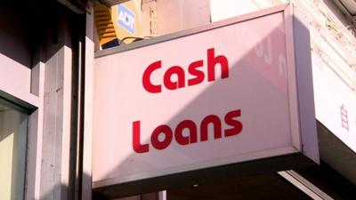 Cash loans sign