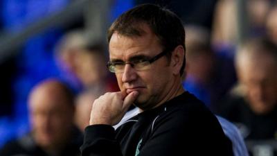 Hibernian manager Pat Fenlon