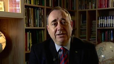 Alex Salmond on The Andrew Marr Show