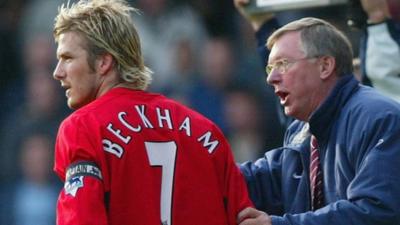 David Beckham, Sir Alex Ferguson