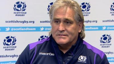 Interview - Scotland interim head coach Scott Johnson