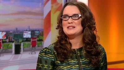 Andrea Begley on BBC Breakfast