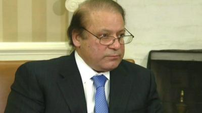 Pakistani PM Nawaz Sharif