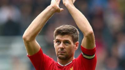 Liverpool captain Steven Gerrard