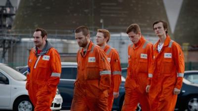 Workers from Grangemouth chemical plant