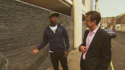 Robert Peston speaks to internet entrepreneur Jamal Edwards