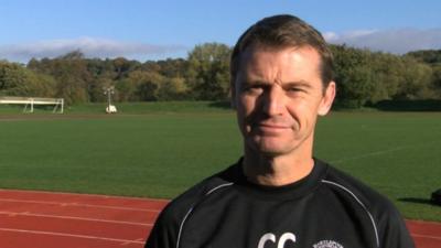 Hartlepool manager Colin Cooper