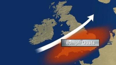 Stormy weather for UK