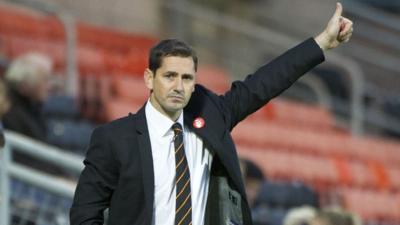 Dundee United manager Jackie McNamara