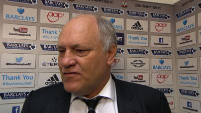 Fulham manager Martin Jol