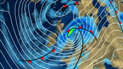 Weather map