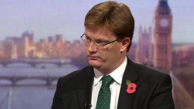 Danny Alexander speaking on The Andrew Marr Show