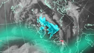 Met Office satellite image