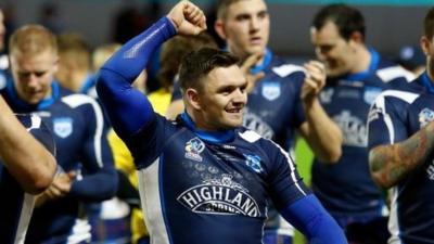 Scotland captain Danny Brough