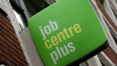 Job Centre Plus sign