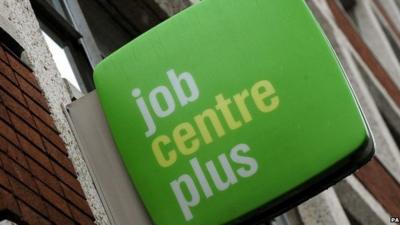 Job Centre Plus sign