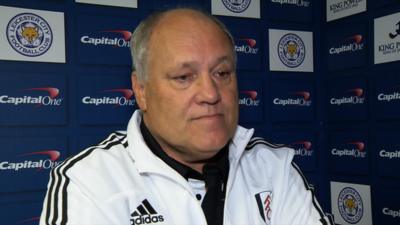 Fulham boss Martin Jol