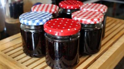 Jars of jam