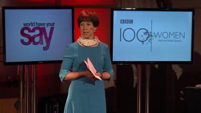 BBC presenter Lyse Doucet