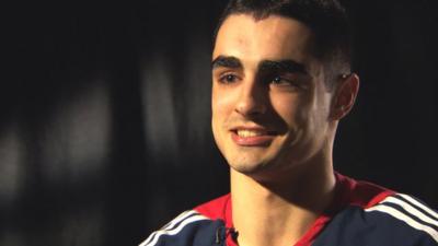 Kian Emadi discusses taking Sir Chris Hoy's place