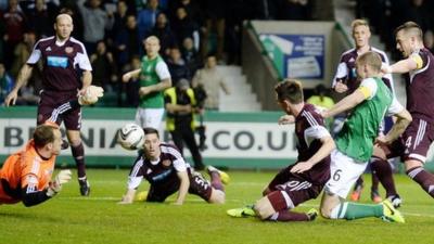 Highlights - Hibernian 0-1 Hearts