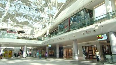 Westfield shopping centre in Shepherd's Bush