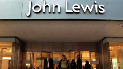 John Lewis doorway