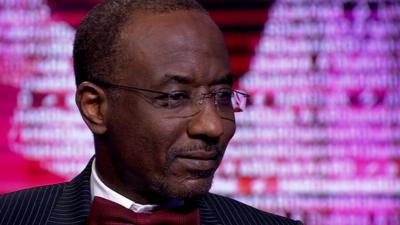 Governor of the Central Bank of Nigeria, Lamido Sanusi